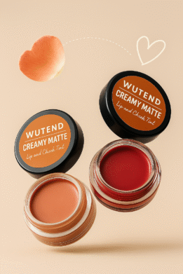 WUTEND Peach & Nude Blush Tint Pack of 2 | Natural Flush Finish | Lightweight, Blendable & Long-Lasting Cheek Tint