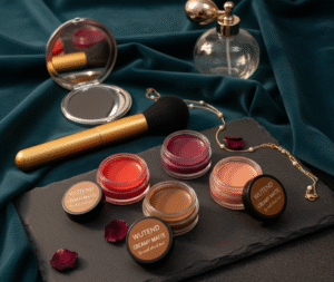 WUTEND 4 Pack Natural Flush Lip & Cheek Tints | Red, Peach, Coffee & Dark Pink | Long-Lasting, Smudge-Proof, Lightweight Formula | Highly Pigmented Multipurpose Tint for All Skin Tones