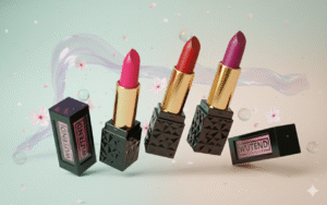 WUTEND Triple Lipstick Combo – Pink, Red & Rani | Lightweight, Moisturizing & Ultra-Matte Formula