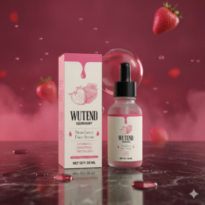 WUTEND Strawberry Face Serum 30 ml | Brightening & Glow-Boosting Formula | Hydrates, Smooths & Revitalizes Skin