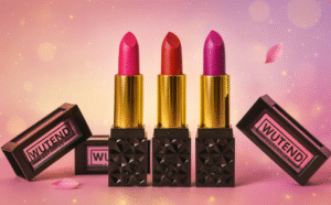 WUTEND Lipstick Pack of 3 – Pink, Red & Rani Shades | Ultra-Matte, Long-Lasting & Smudge-Proof | Vibrant Trio for Every Look