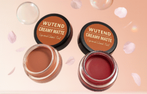 WUTEND 2-in-1 Blush Tint Set – Peach & Nude Shades | Soft Glow, Smooth Blend & Everyday Natural Look