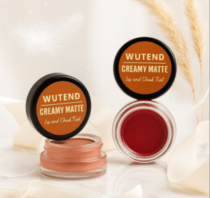 WUTEND 2-in-1 Blush Tint Set – Nude Blush & Peach Shades | Soft Glow, Smooth Blend & Everyday Natural Look
