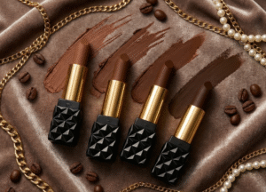 WUTEND Coffee Lipstick Quad | Pack of 4 | Velvety Matte, Non-Drying & All-Day Wear Nude Browns