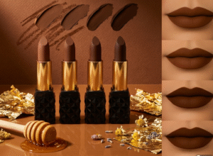 WUTEND Coffee Lipstick Pack of 4 | Rich Brown Nude Shades | Ultra-Matte, Long-Lasting & Smudge-Proof Finish