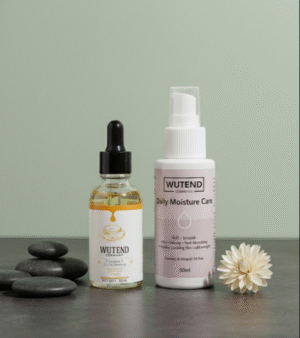WUTEND Vitamin C Brightening Serum with Hydrating Moisturiser | Glow Boost Combo