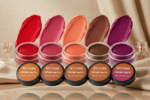 5 Tan Colour Tint WUTEND Lip Tint Pack Pink Peach Coffee Wine Red Shades