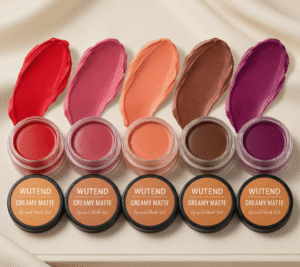 5 Tan Colour Tint WUTEND Matte Lip Tint Set Pink Peach Coffee Wine Red